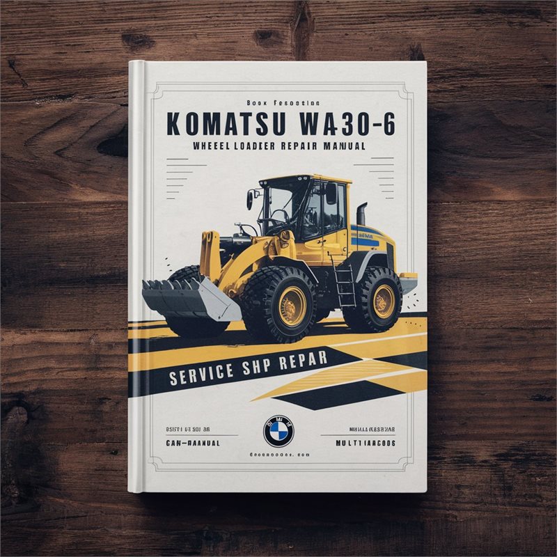 Komatsu WA430-6 Wheel Loader Service Shop Repair Manual 