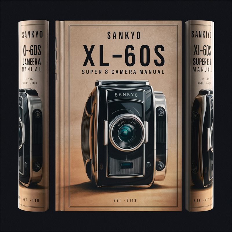 SANKYO XL-60S Super 8 CAMERA Manual 