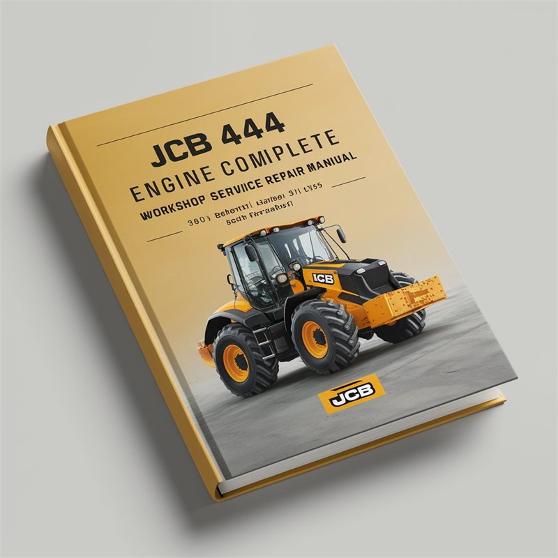 JCB 444 Engine Complete Workshop Service Repair Manual 