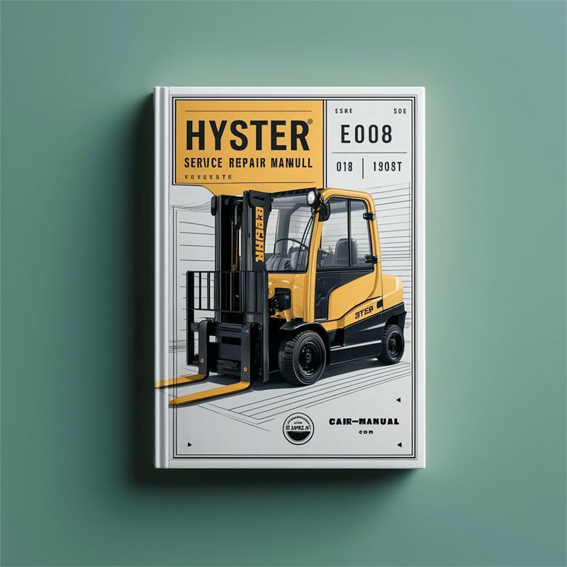 HYSTER E008 (H28.00F EUROPE) Forklift Service Repair Manual 
