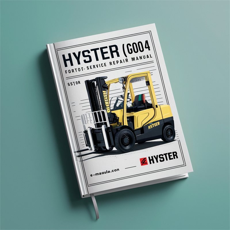 Hyster G004 (S120FTPRS) Forklift Service Repair Manual 