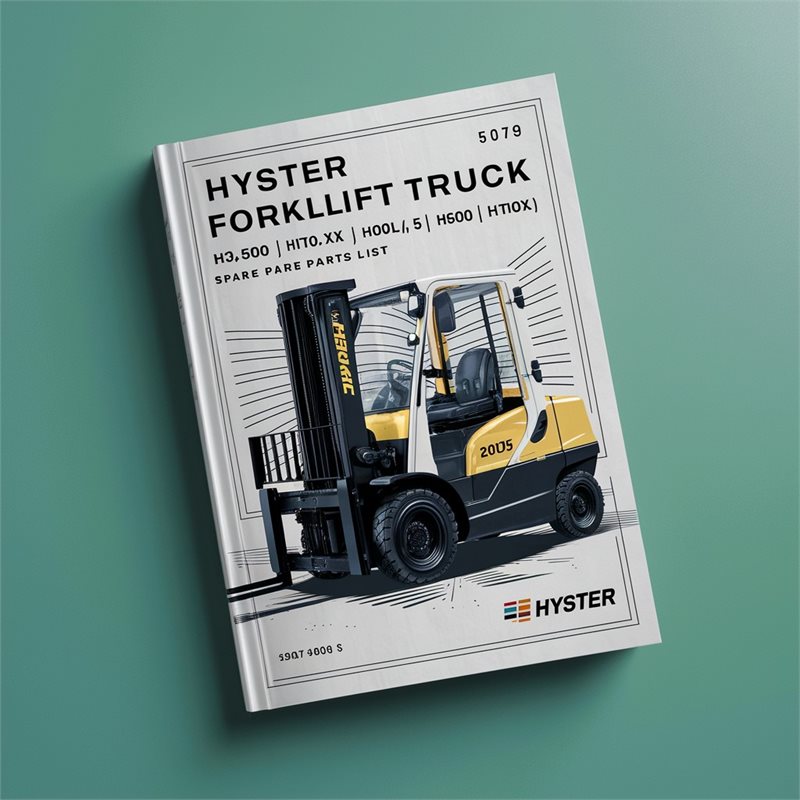 Hyster Forklift Truck G005 Series Spare Parts List