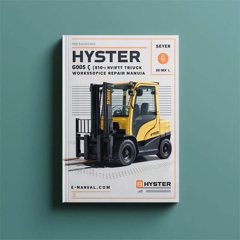 Hyster G005 ( H100XL ) Forklift Truck Workshop Service Repair Manual