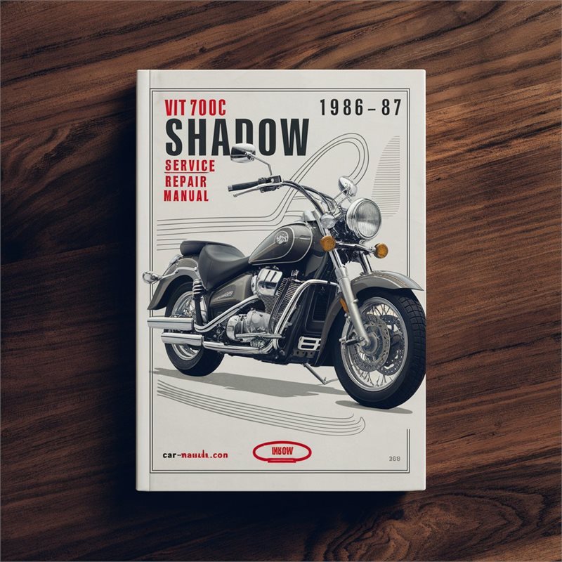 VT700C SHADOW 1986-87 HONDA Service Repair Manual 