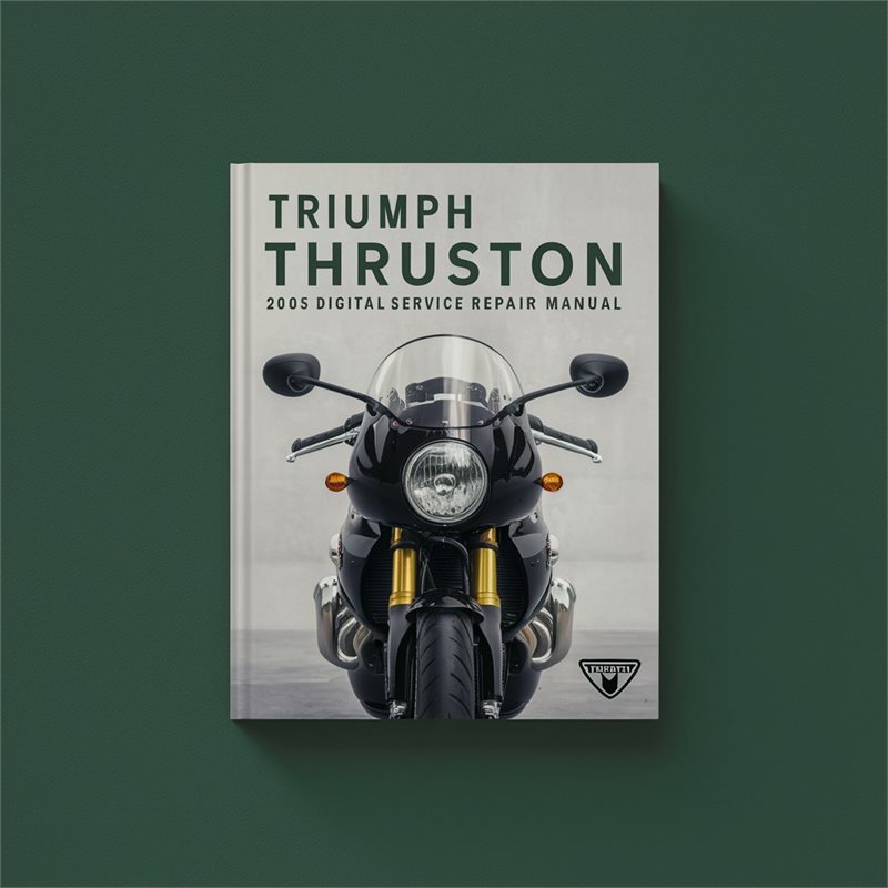 Triumph Thruxton 2005 Digital Service Repair Manual 