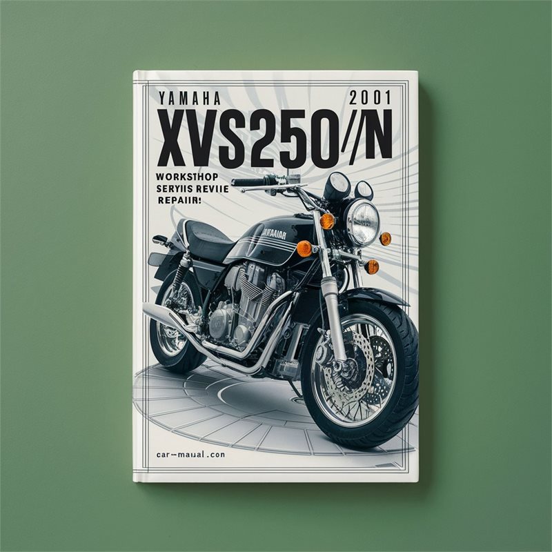 Yamaha xvs250/n 2001 Workshop Service Repair Manual 