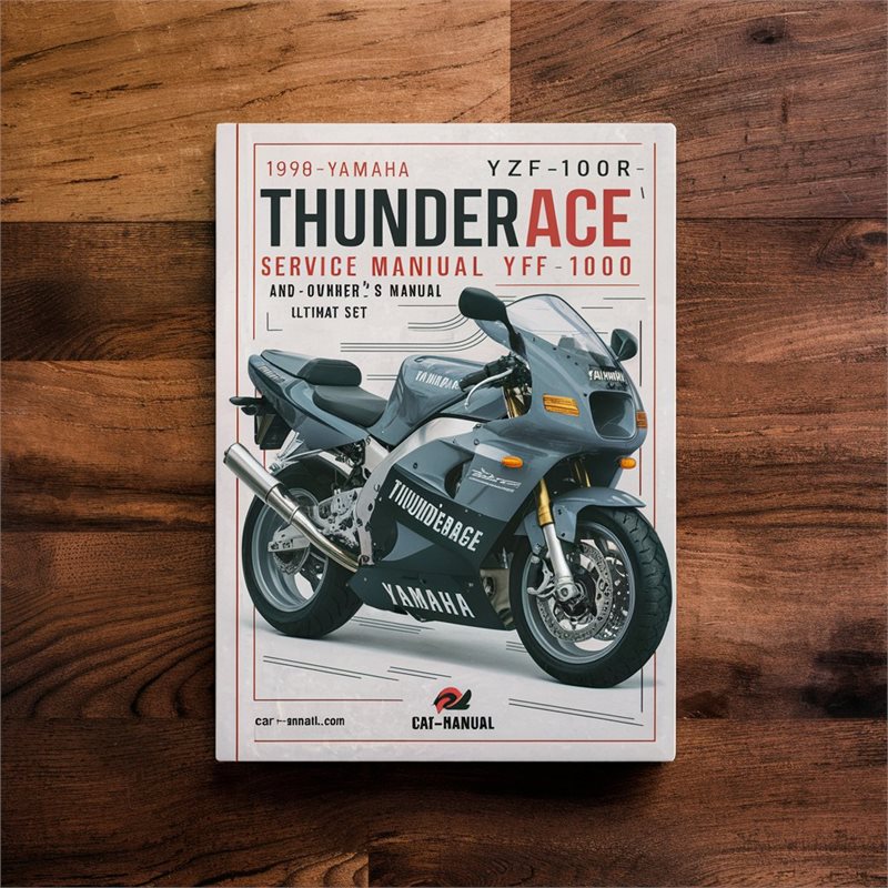 1996-1998 Yamaha YZF1000R Thunderace YZF 1000 Service Manual Repair Manuals -And- Owner‘s Manual Ultimate Set 