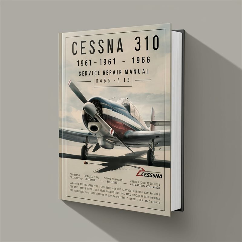 Cessna 310 1961-1966 Service Repair Manual D455-5-13 