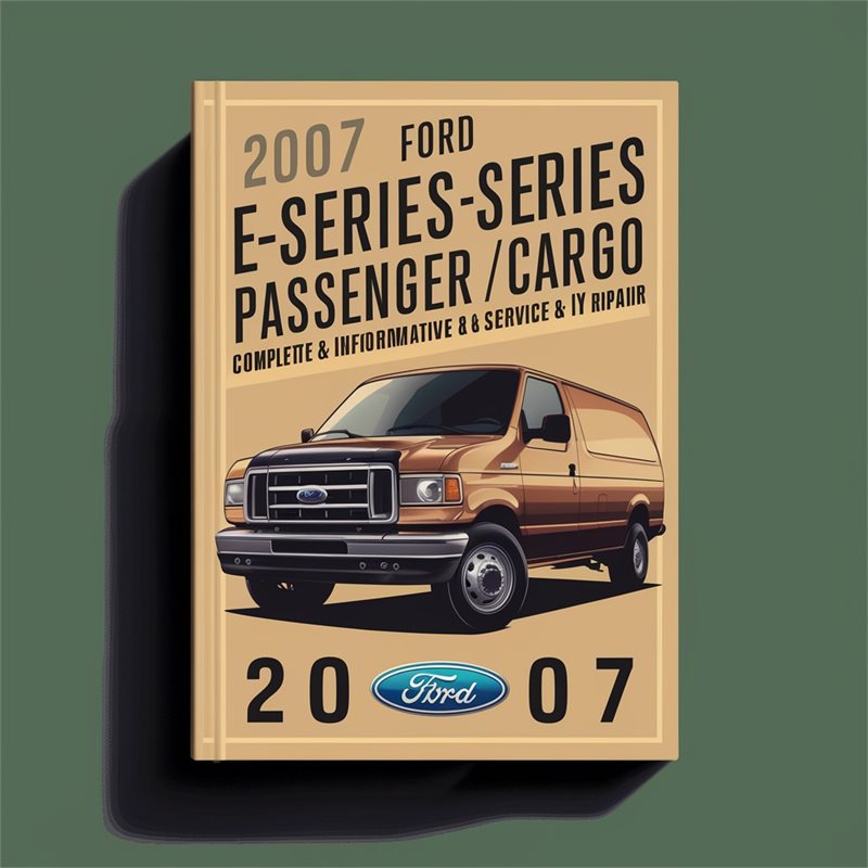 2007 Ford E-Series Passenger/Cargo (E150 E250 E350 E450) Workshop Repair & Service Manual PDF