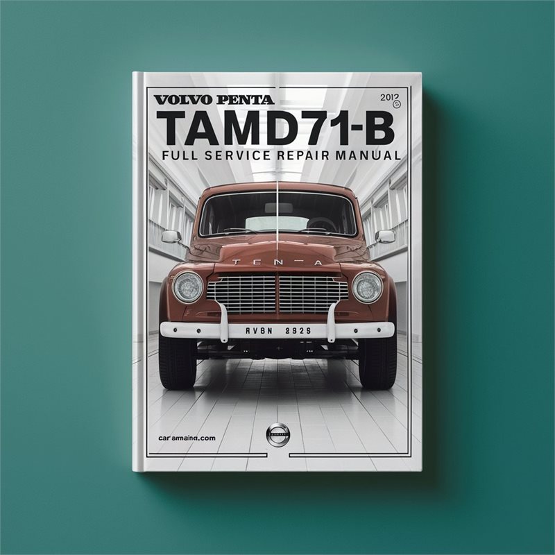 Volvo Penta TAMD71B Marine Engines Full Service Repair Manual