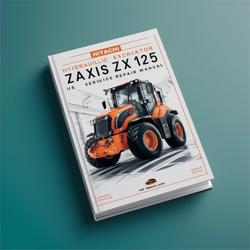 Hitachi Hydraulic Excavator Zaxis ZX 125 US Service Repair Manual