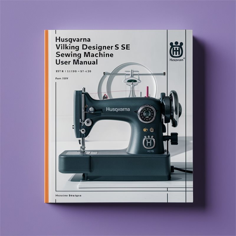 Husqvarna viking Designer SE sewing machine user Manual PDF Download