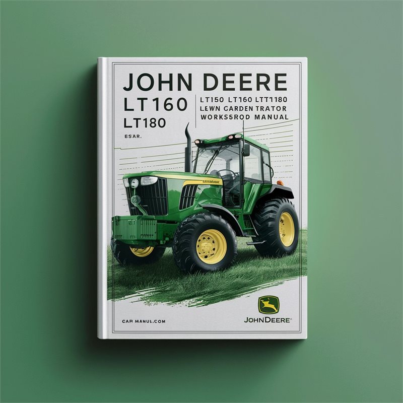 John Deere LT150 LT160 LT170 LT180 Lawn Garden Tractor Service Repair Workshop Manual PDF Download