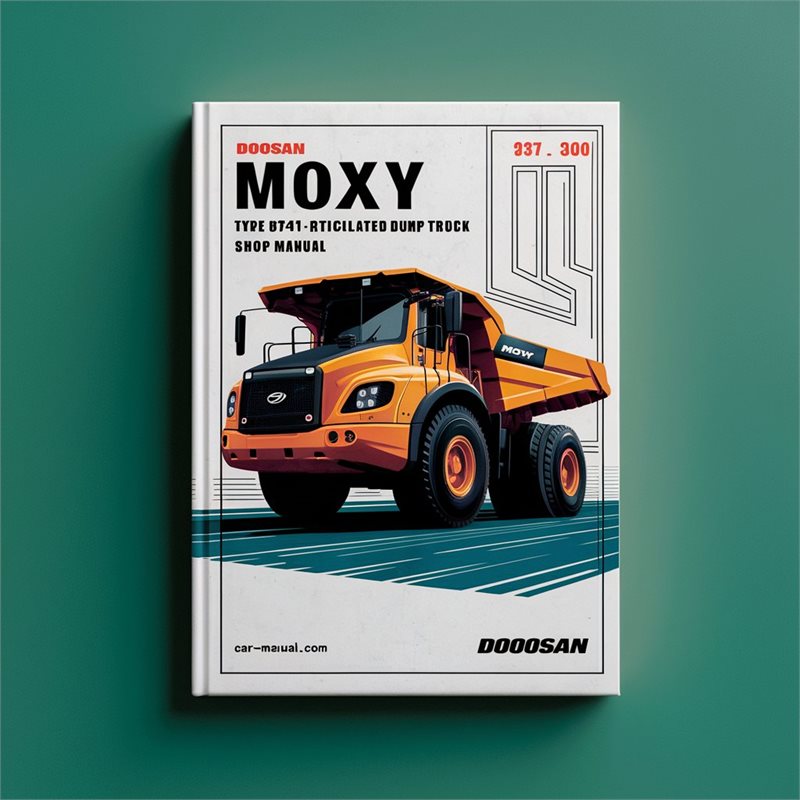 Doosan Moxy Type MT41 Articulated Dump Truck Shop Manual PDF Download