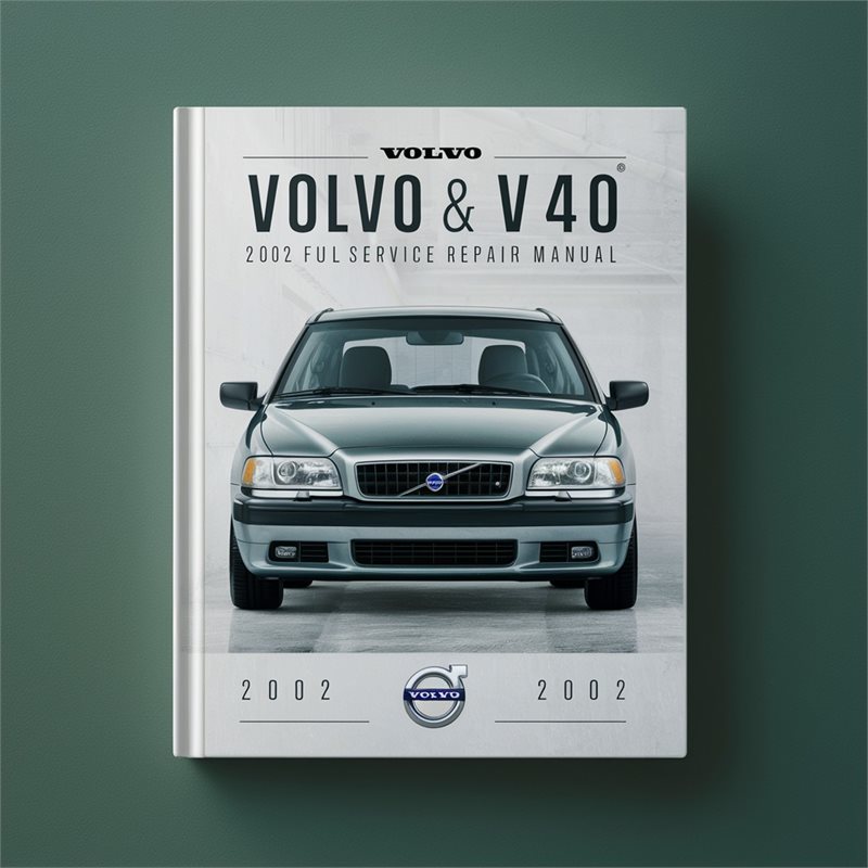 Volvo S40 & V40 2002 Full Service Repair Manual PDF Download
