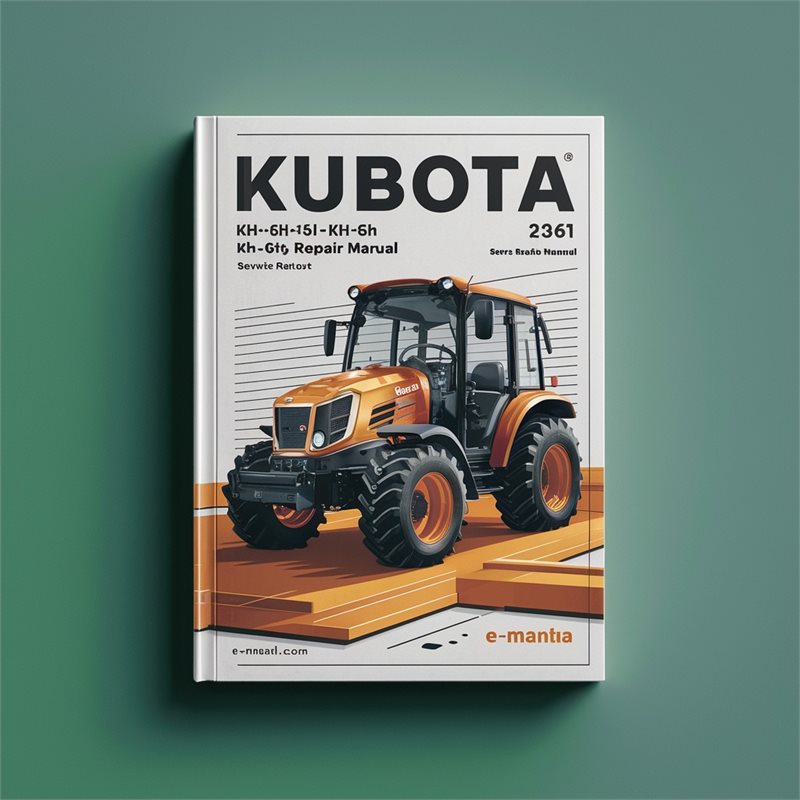 Kubota KH-36 KH-41 KH-51 KH-61 KH-66 KH-91 KH-101 KH-151 Service Repair Manual 