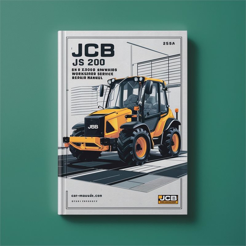 JCB JS 200 SN 705001 Onwards Workshop Service Repair Manual 