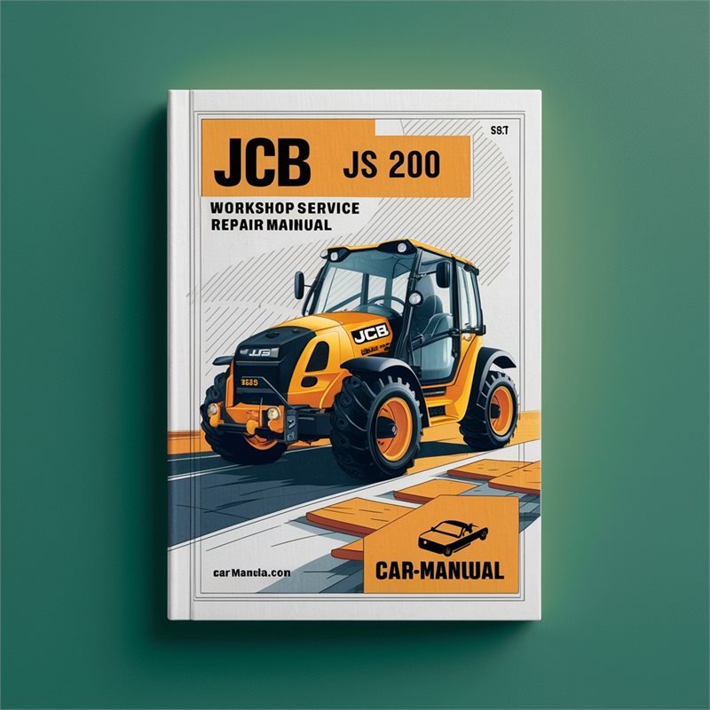 JCB JS 200 SN 1018001-1019999 Workshop Service Repair Manual 