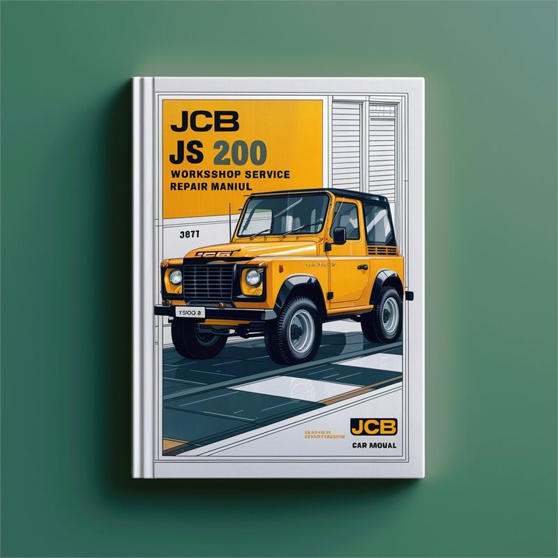 JCB JS 200 SN 1202500-1203999 Workshop Service Repair Manual 