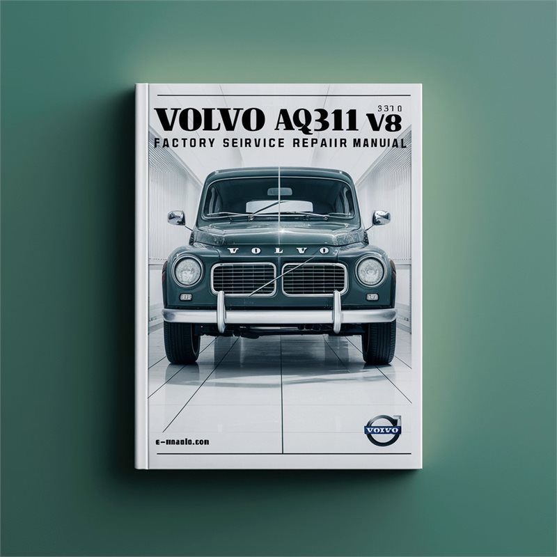 Volvo AQ311 5.7L (350) V8 Factory Service Repair Manual 