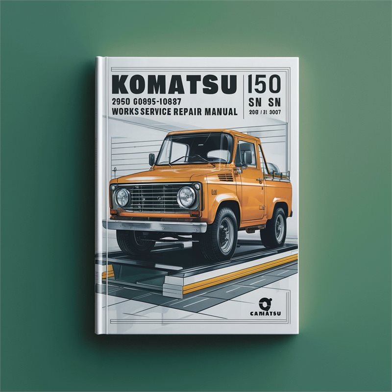 Komatsu 150 FA SN 09695-10827 Workshop Service Repair Manual 