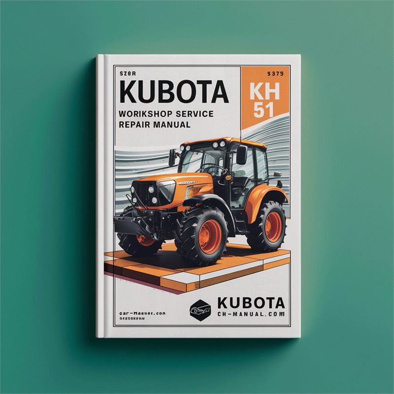 Kubota KH 51 Workshop Service Repair Manual 