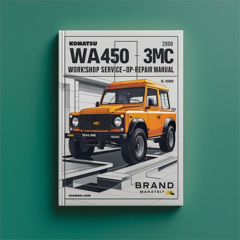 Komatsu WA450 3MC SN A35001 and up Workshop Service Repair Manual 