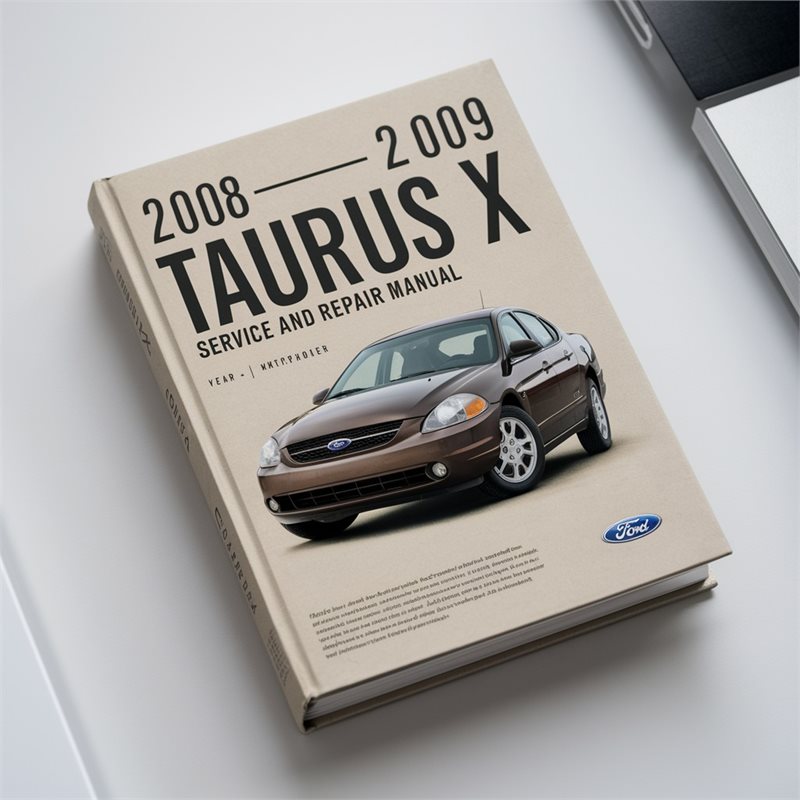 2008-2009 Ford Taurus X Service And Repair Manual 