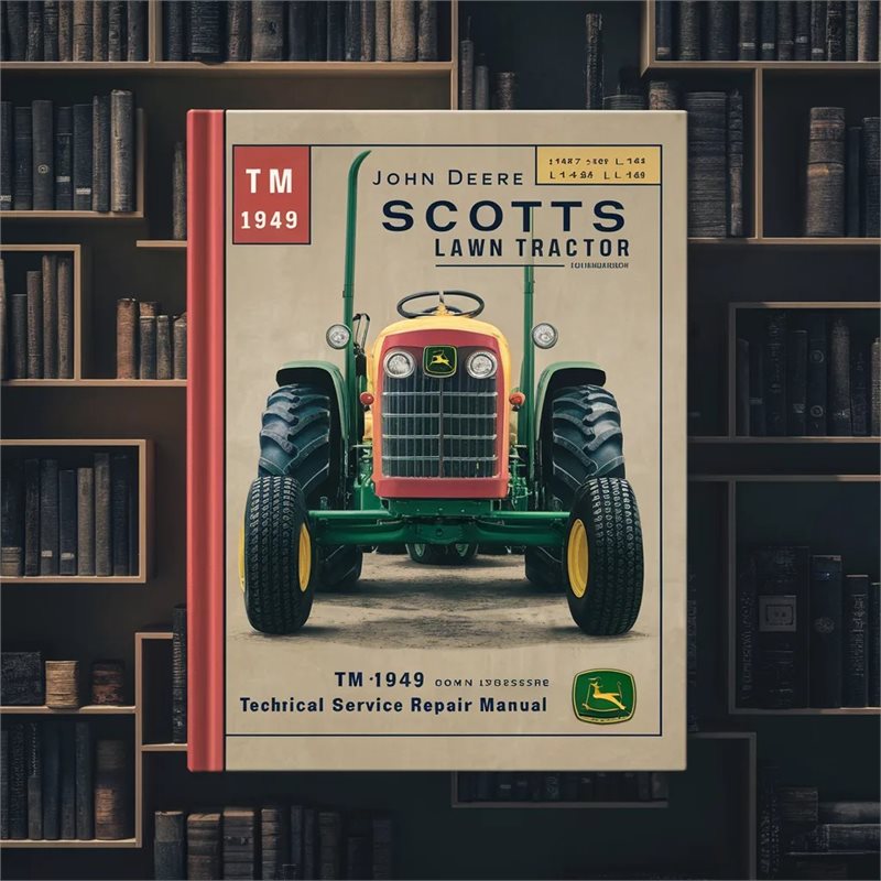 Best John Deere Scotts-L1642 L17.542 L2048 L2548 Lawn Tractor-TM1949 Technical Service Repair Manual-PDF 
